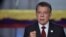 El presidente de Colombia, Juan Manuel Santos, destaca la reconcilicación entre las FARC y los exparamilitares.