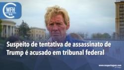 Washington Fora d’Horas: Suspeito de tentativa de assassinato de Trump é acusado em tribunal federal