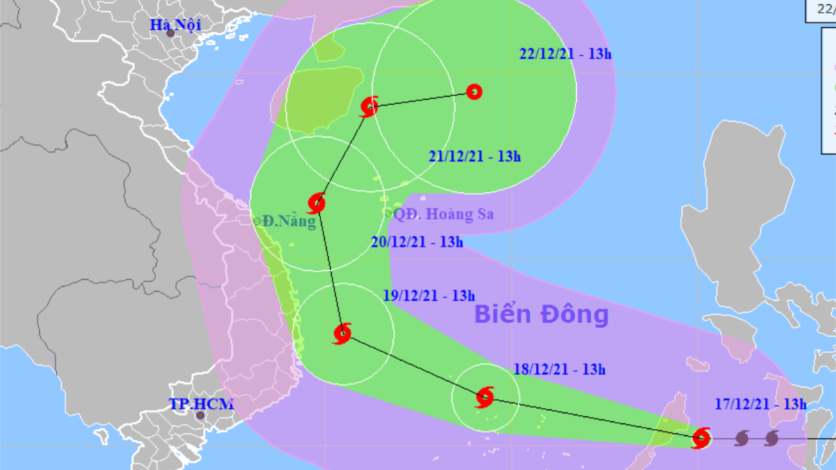 Việt Nam sẽ sơ tán gần 240 ngàn dân ở miền Trung vì siêu bão Rai
– VOA