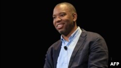 Writer Ta-Nehisi Coates speaks at the 2015 New Yorker Festival.