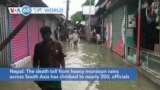 VOA60 World -The death toll from heavy monsoon rains across South Asia has climbed to nearly 200