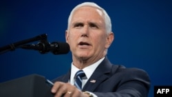 El vicepresidente de EE.UU., Mike Pence, tiene previsto abordar el tema de Venezuela durante un discurso el martes 7 de mayo de 2019 ante la Americas Society en el Departamento de Estado.