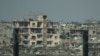تخریب ناشی از بمباران اسرائیل علیه حماس در رفح، جنوب غزه.