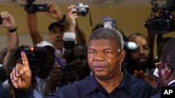 Le président angolais Joao Lourenço, Luanda, le 23 aout 2017