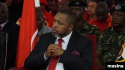 FILE - Malawi's Vice President Soulos Chilima has also pledged to donate his full salary for the next three months towards the fight against coronavirus. (L. Masina/VOA)