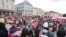 Польша: протестная акция в поддержку белорусской оппозиции (архивное фото) 