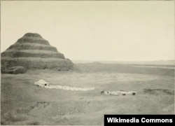 The step pyramid of Djoser