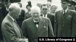 Dwight D. Eisenhower i Winston Churchill 1953. godine (Ljubaznošću: U.S. Library of Congress)