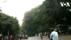 Shooting at Protesters in Mandalay, Myanmar