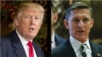 (Từ trái qua phải) Tổng thống Donald Trump và cựu Cố vấn an ninh quốc gia Micheal Flynn. 