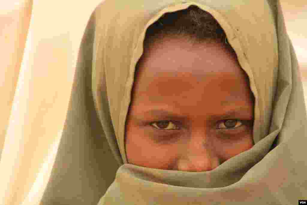 A refugee in Kenya&rsquo;s Dadaab refugee camp on September 19, 2016. (Jill Craig/VOA)