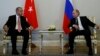 터키 에르도안 대통령, 러시아 방문...푸틴과 정상회담