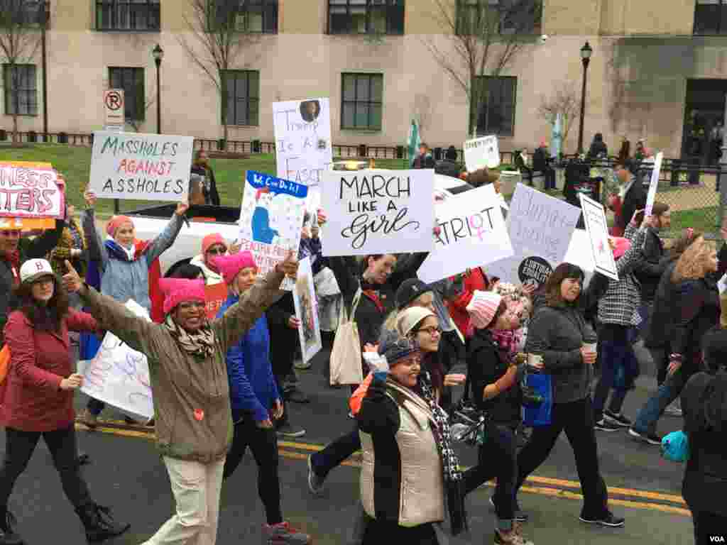 women's March on Washington D.C