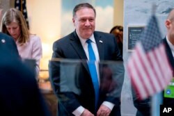 Director de la CIA, Mike Pompeo, nominado a Secretario de Estado de EE.UU. en reemplazo de Rex Tillerson, quien fue destituido por el presidente Donald Trump.