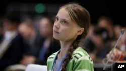 2018年8月启动了一项环保运动的瑞典少女格蕾塔·桑伯格