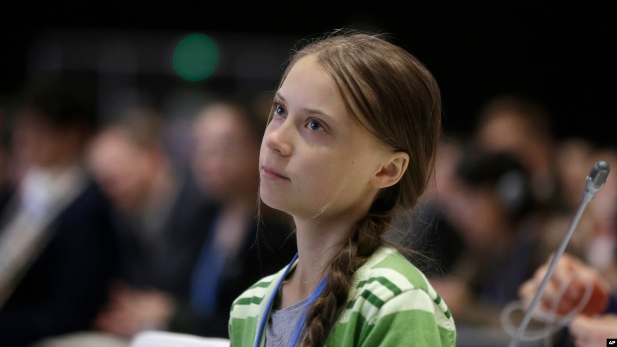 'Time' Names Climate Activist Greta Thunberg Person of the Year - VOA Learning English