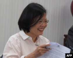 民进党主席蔡英文