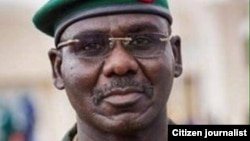 Le général Tukur Yusuf Buratai, chef d'état-major des armées du Nigéria.