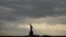 FILE - Cloudy skies hang over the The Statue of Liberty as seem from the Staten Island Ferry near New York City, US, on Dec. 17, 2018. 