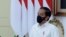 Presiden Jokowi dalam Rapat Terbatas di Istana Merdeka, Jakarta, Selasa (22/9) instruksikan percepatan pembangunan Pelabuhan Terbesar di Indonesia (Setpres RI)