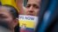 FILE - Supporters gather in New York to advocate for the Temporary Protected Status (TPS) program, June 1, 2016. 