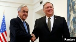 El secretario de Estado, Mike Pompeo, ha catalogado de "histórica" la visita que inició el viernes 12 de abril a Chile y que incluye a Paraguay y Perú.