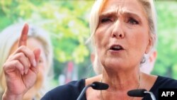 Pemimpin kelompok oposisi Prancis, Marine Le Pen (foto: dok).