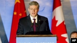 PM Kanada Stephen Harper telah menunjuk delapan Menteri baru dalam perombakan kabinet terbesarnya sejak menjabat tahun 2006 (foto: dok).