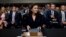 FILE - In this Sept. 5, 2018, file photo Facebook COO Sheryl Sandberg testifies before the Senate Intelligence Committee hearing on 'Foreign Influence Operations and Their Use of Social Media Platforms' on Capitol Hill in Washington. 
