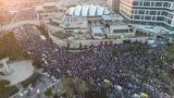 Izraelci na ulicama Jeruzalema, 27. marta 2023. (Foto: Rojters/Ilan Rosenberg)