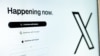 X平台的登陆页面。
