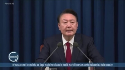 Yoon Suk Yeol oo weli xukunka ku dhegan 