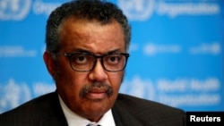 Ketua Badan Kesehatan Dunia (WHO) Tedros Adhanom Ghebreyesus 