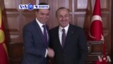 VOA60 Duniya: Ministan Harkokin Wajen Turkiyya Mevlut Cavusoglu Ya Bada Sanarwar Shirya Taron Tattaunawa Da Shugabannin Gwamnatin Amurka