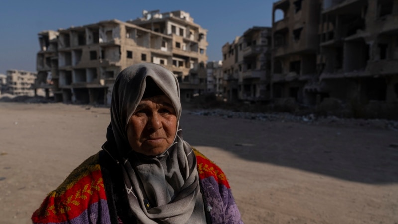 Palestinian refugee camp of Yarmuk shows extent of violence during 13-year civil war in Syria