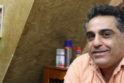 Ayman, a father of two, also blames U.S. sanctions against Hezbollah on the people’s financial woes, in Beirut, Nov. 21, 2019. (Heather Murdock/VOA)