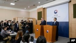 El enviado especial de Estados Unidos para Corea del Norte, Stephen Biegun, llegó el domingo 15 de diciembre de 2019 a Corea del Norte.