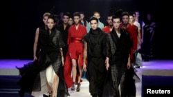 REUTERS China Fashion Week in Beijing, China