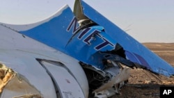CORRECTION Mideast Egypt Russian Plane Crash