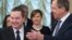 Šef srpske diplomatije Ivica Dačić i njegov ruski kolega Sergej Lavrov u Moksvi, 1. aprila 2016. (AP Photo/Ivan Sekretarev)