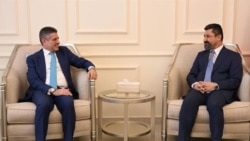 Minister of Justice Khalid Shwani met on Sunday with the Chargé d'Affaires of the US Embassy in Baghdad, Steven Fagin