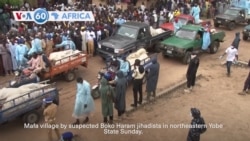 VOA60 Africa - At least 81 killed in Nigeria in suspected Boko Haram attack, officials say