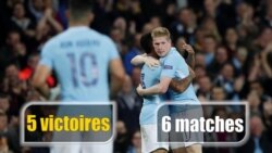 VOA Sports du 27 septembre 2017 : Manchester City en grande forme