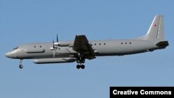 A Russian Ilyushin-20 aircraft similar to the one depicted in this file photo allegedly crossed into Estonian airspace on Tuesday.