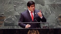 El presidente de Costa Rica, Carlos Alvarado, llamó a interconectar las gestiones para hacer frente a la pandemia mundial de coronavirus, el 21 de septiembre de 2021 ante la 76ª Asamblea General de la ONU en Nueva York.