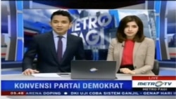 Laporan Langsung VOA untuk Metro TV: Hari Kedua Konvensi Nasional Partai Demokrat