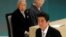 日本首相安倍晉三8月15日出席二戰投降記念日。