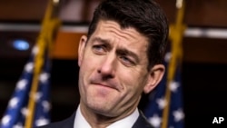 FILE - House Speaker Paul Ryan, R-Wis., speaks on Capitol Hill, in Washington, Dec. 14, 2017. Republicans, led by Ryan and Senate Majority Leader Mitch McConnell, see the tax bill as the answer to their political prayers. And yet, there are some who suggest it may not be enough.