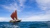 The Höküle‘a is about to set sail on an around-the-world journey to spread a conservation message. (Courtesy: Polynesian Voyaging Society/Oiwi-TV)