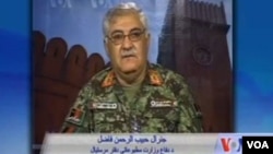 جنرال حبیب الرحمان فاضل د دفاع وزارت د مطبوعاتي ریاست مرستیال 